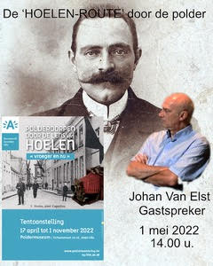 Zondag 1 mei : Johan Van Elst vertelt over Hoelen